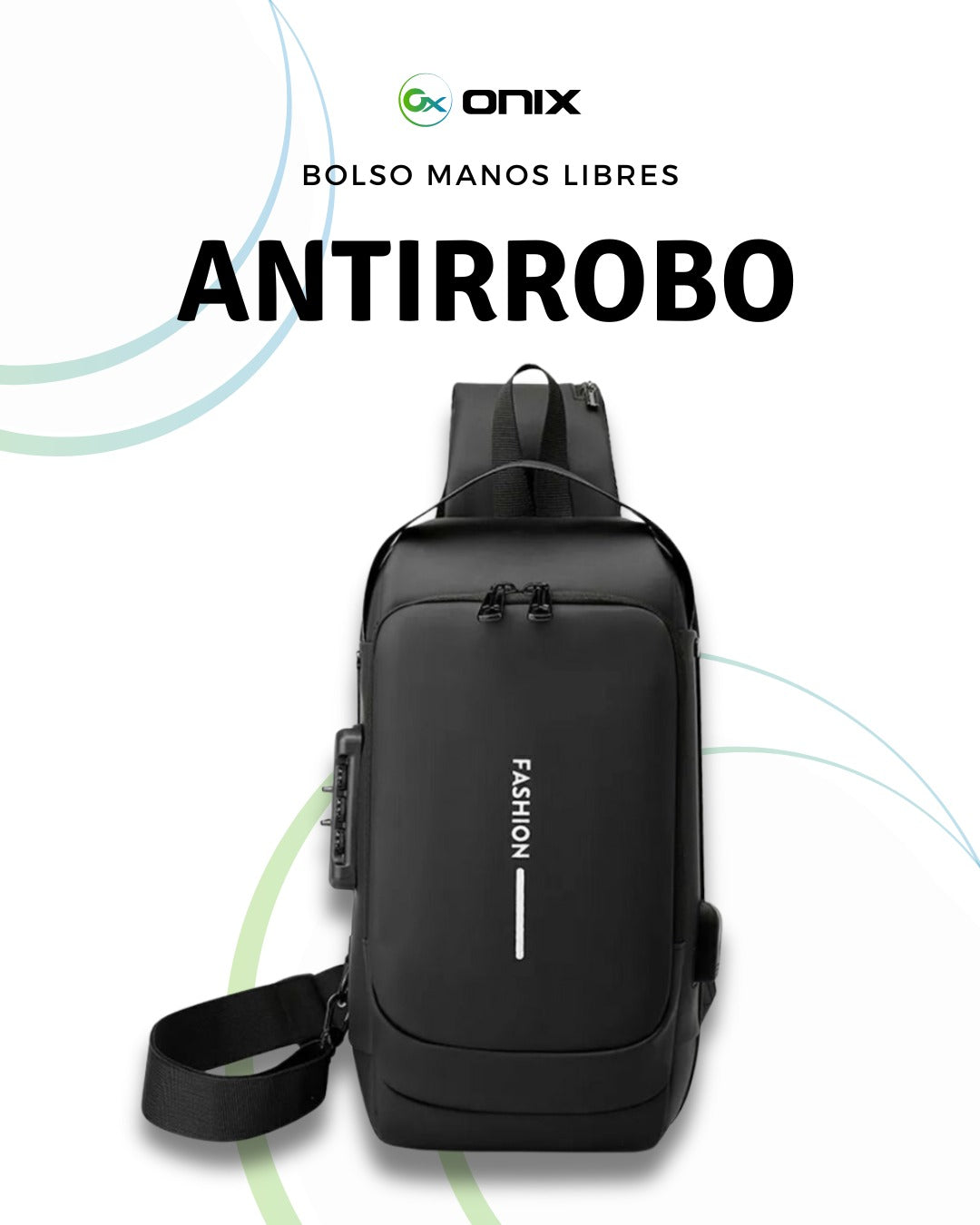 BOLSO MANOS LIBRE ANTI-ROBO FASHION