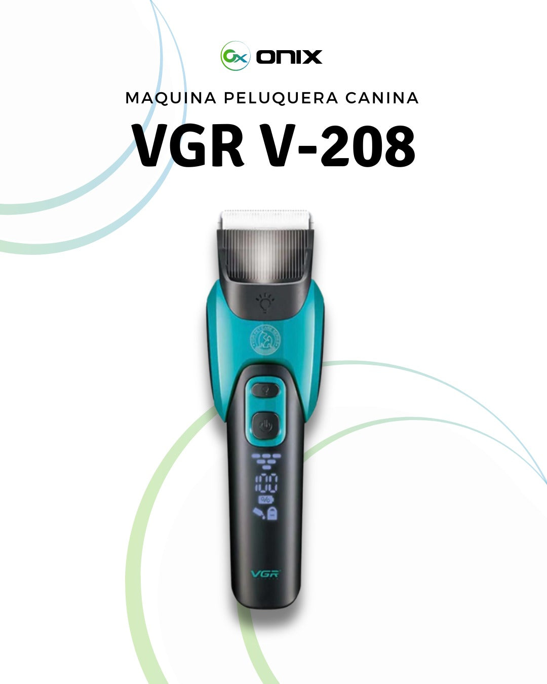 MAQUINA CORTE PELO MASCOTAS VGR V - 208