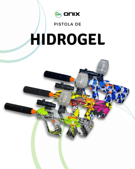 PISTOLA HIDROGEL SILENCIADOR + ORBIS